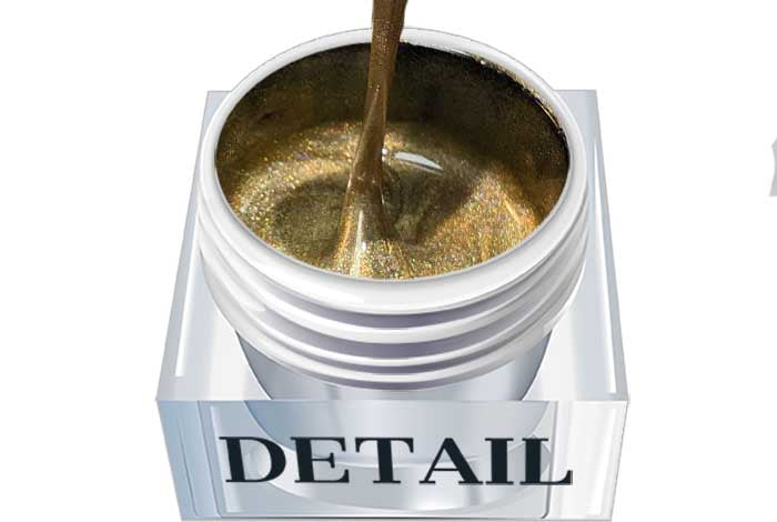 Detaljfärg - Spegel Silver