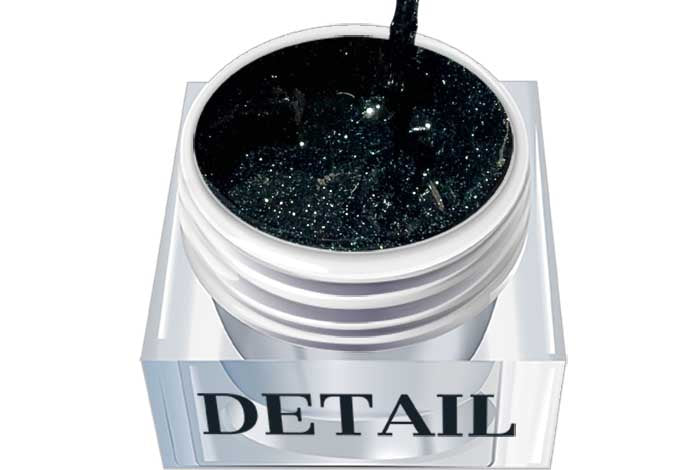Detaljfärg - Glittergrön