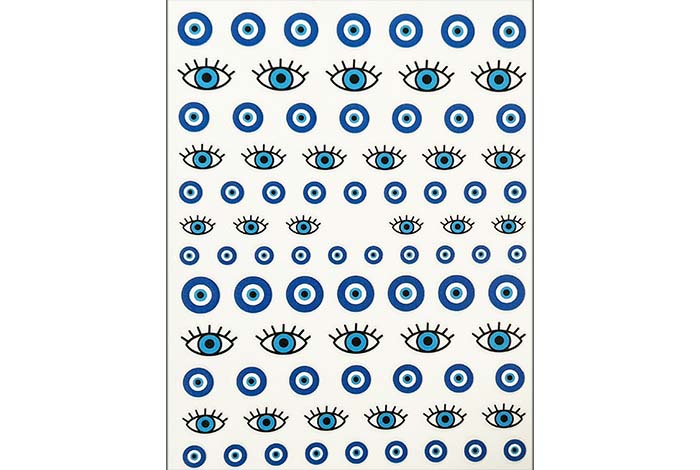 Evil Eye Nagelklistermärken