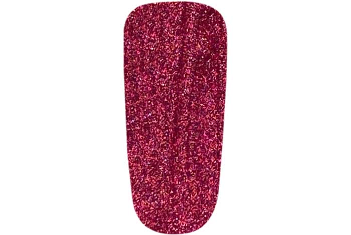 Detaljfärg - Glitterröd