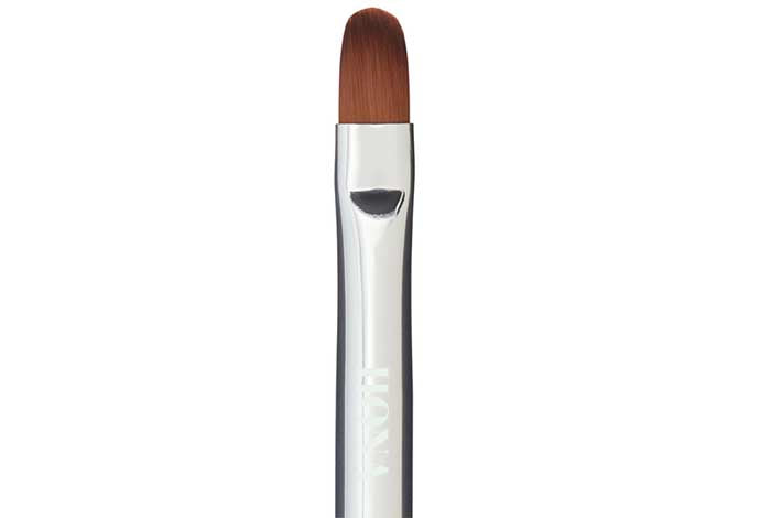 Liten platt gel / Smile Line-borste