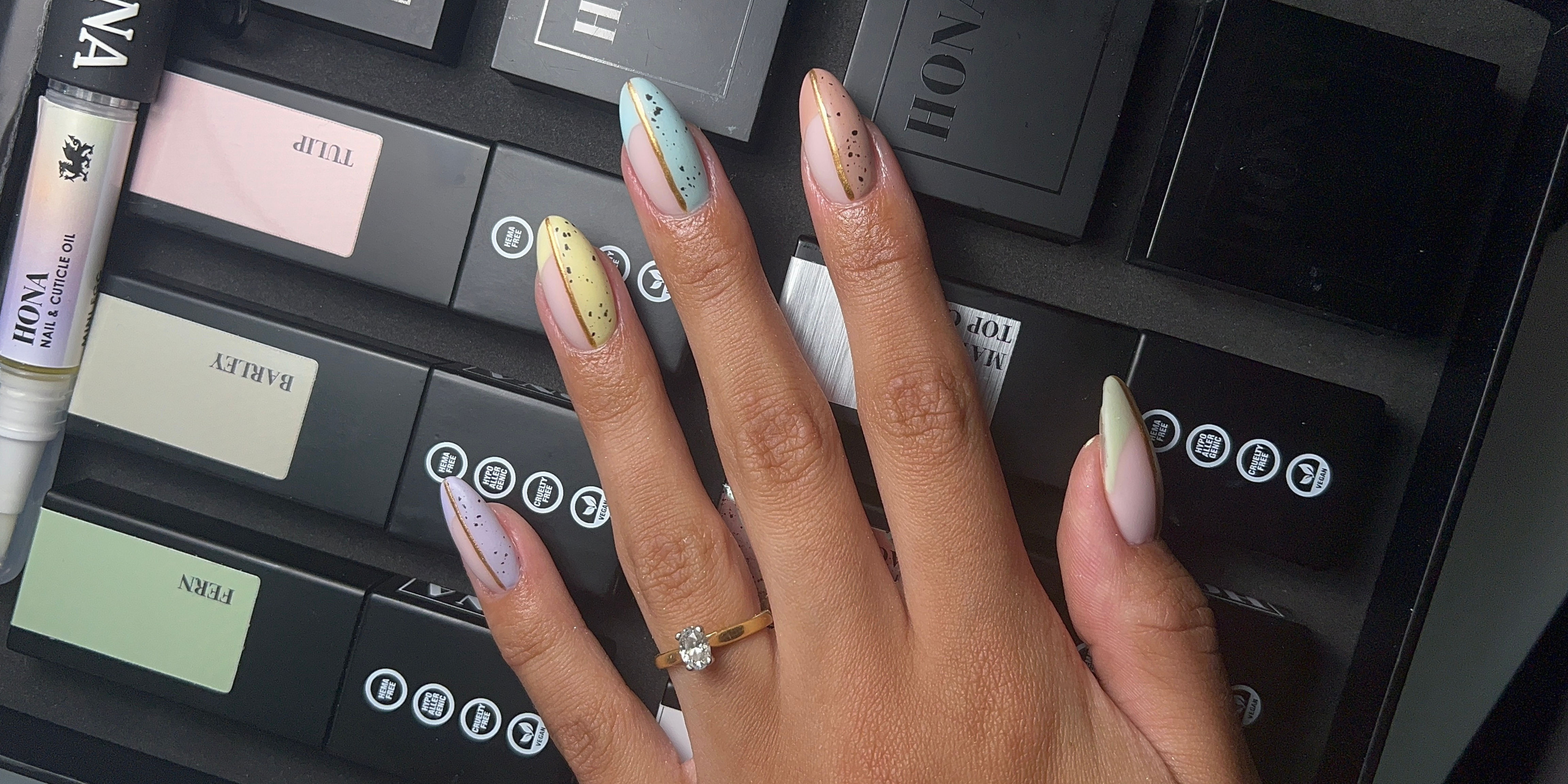 Easter Nail Art Tutorial Mini Egg Nails