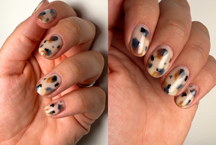 On Hand Blonde Tortie Design