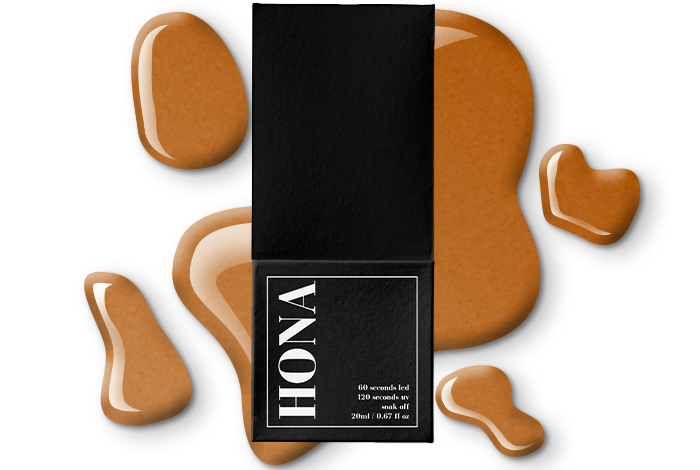 Cat Eye Tortie Gel Polish Hema Free