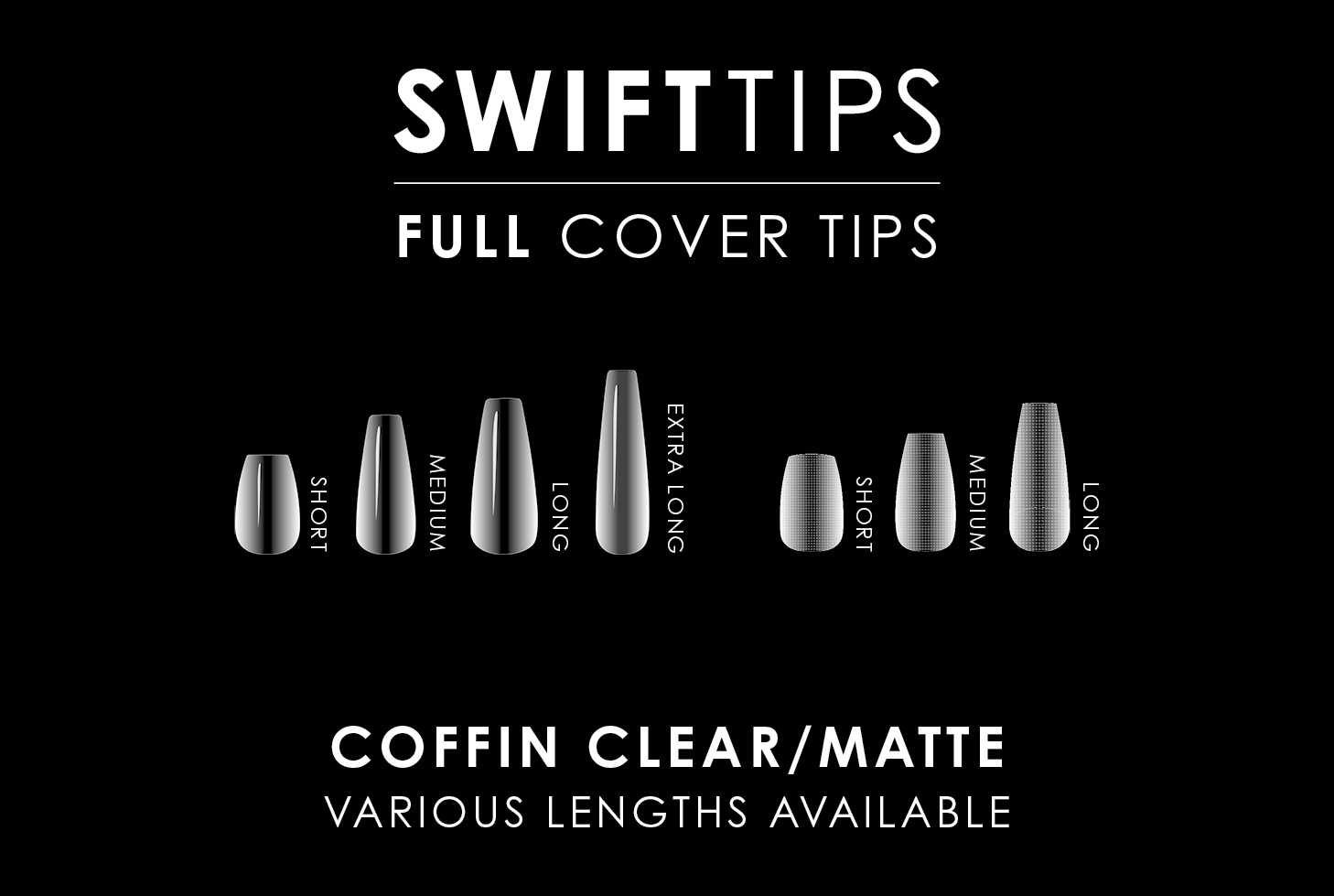 Coffin Full Cover Extension Tips