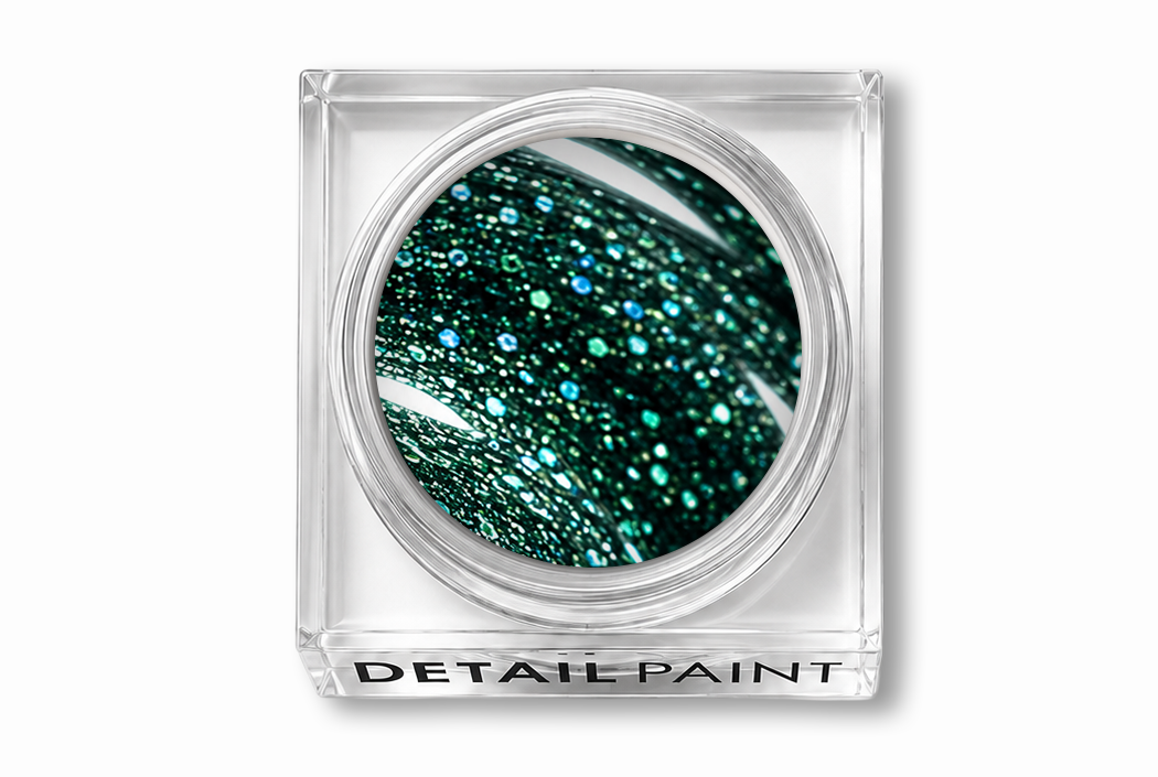 Detaljfärg - Glittergrön 