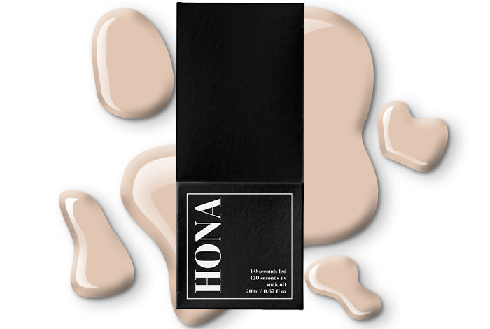 HONA TrueFoundation - Pudding | HEMA FREE BIAB | Hypoallergenic