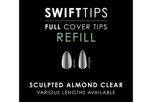 Sculpted Almond Refill Bag Tips