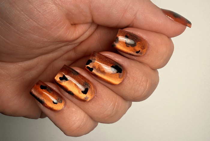 Cat Eye Tortie Nails