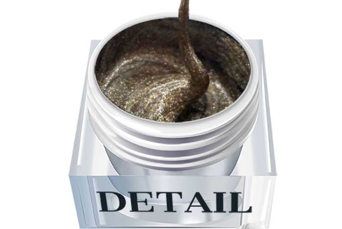 Detaljfärg - Glitter Champagne 