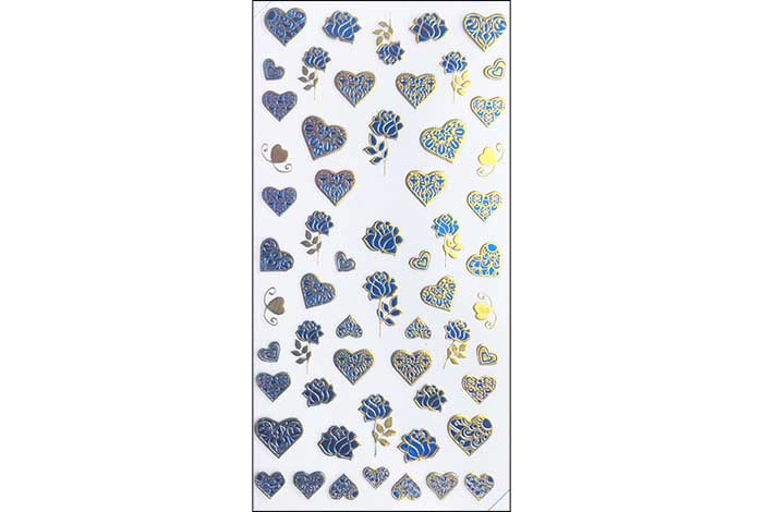 49 - Roses &amp; Hearts Stickers 