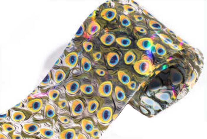 91 - Påfågelfjädrar 