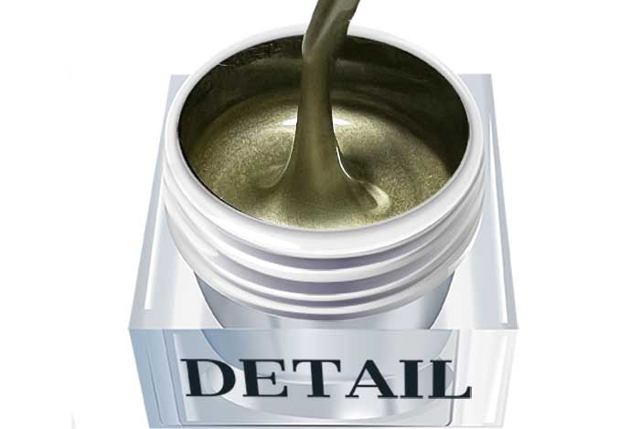 Detaljfärg - Spegelguld 