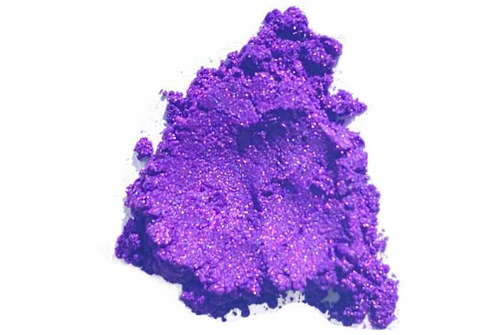 Rik lila glimmerpulver 