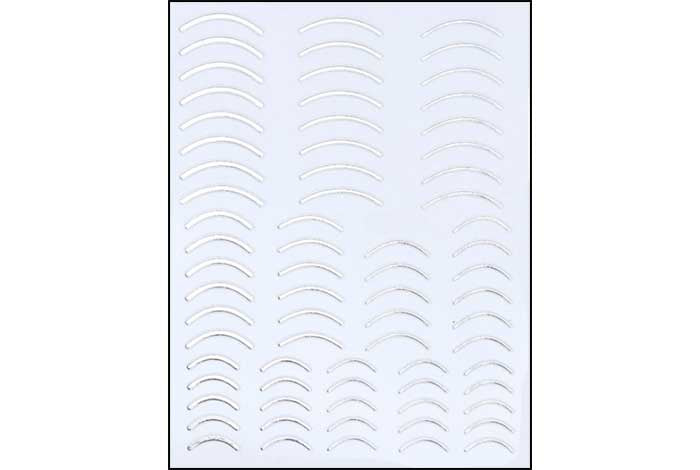 19 - Franska spets- och manschettklistermärken 